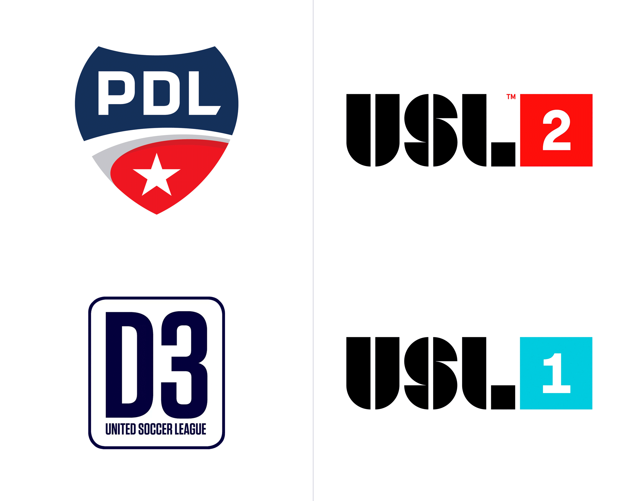 联合足球联赛vi设计(usl)